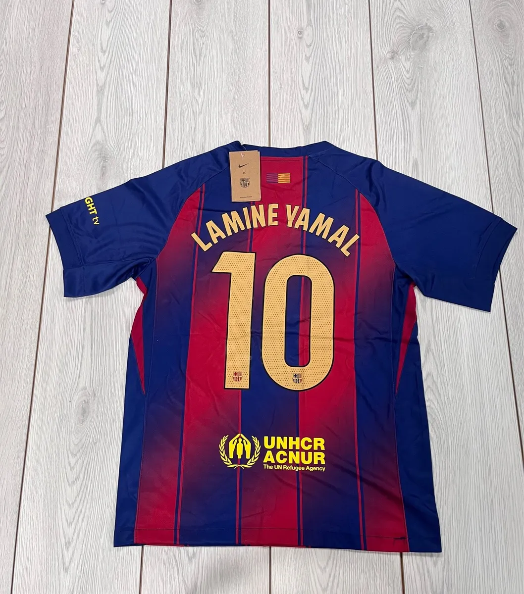 Fc Barcelona Home Jersey 25/26 Lamine Yamal 10 - Image 1