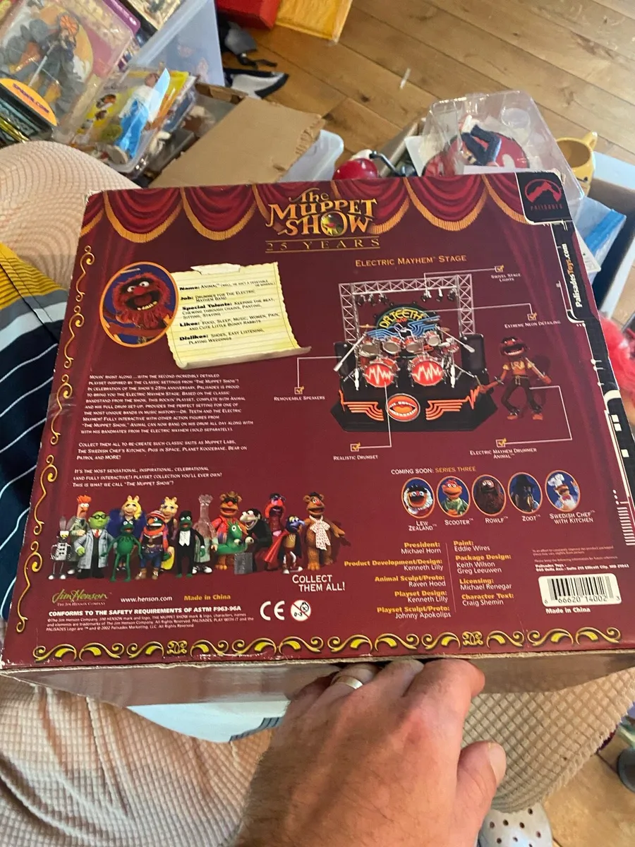 Muppets Animal Drum Kit Rare - Image 4