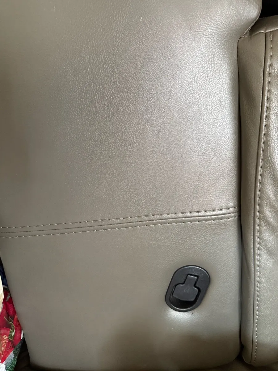 Corner sofa leather