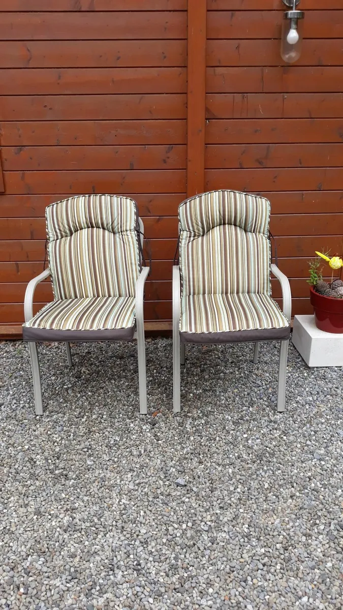 4  Outdoor Cushions - Image 1