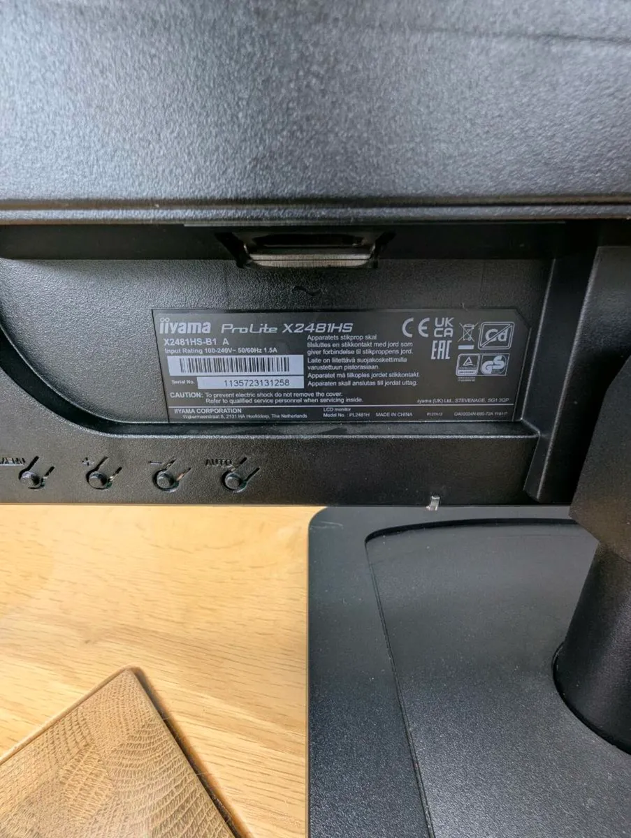 IIyama ProLite X2481HS-B1 - Image 2