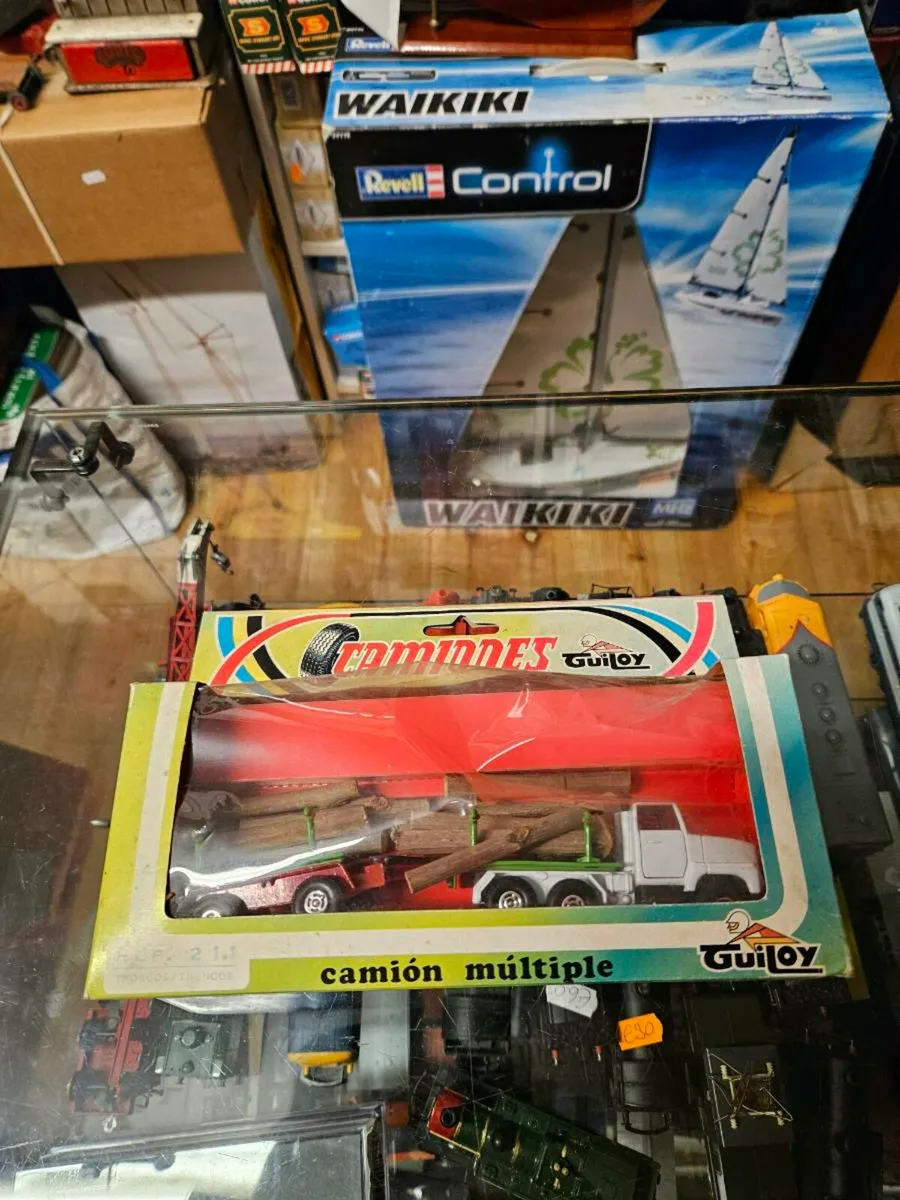 Corgi Guiltoy Scania Logging Truck Trailer Load - Image 1