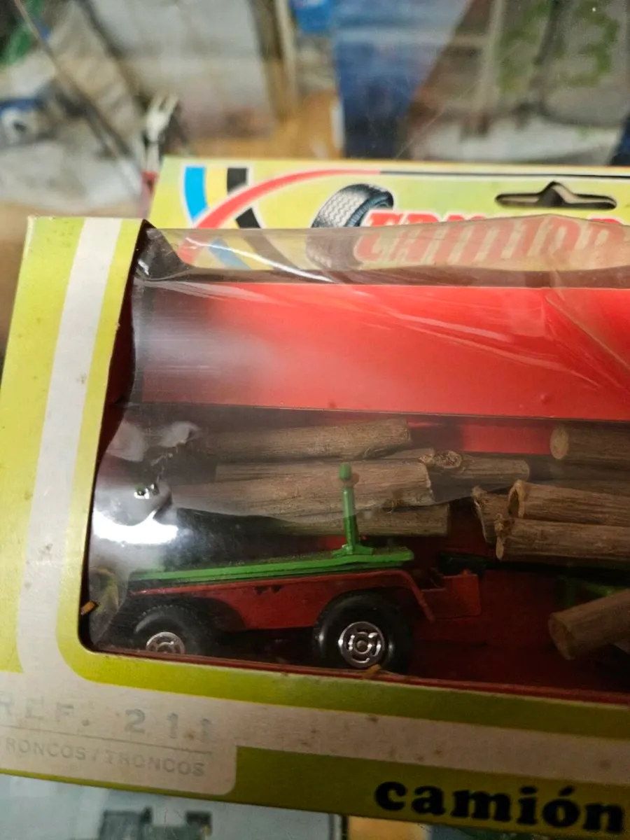 Corgi Guiltoy Scania Logging Truck Trailer Load - Image 2