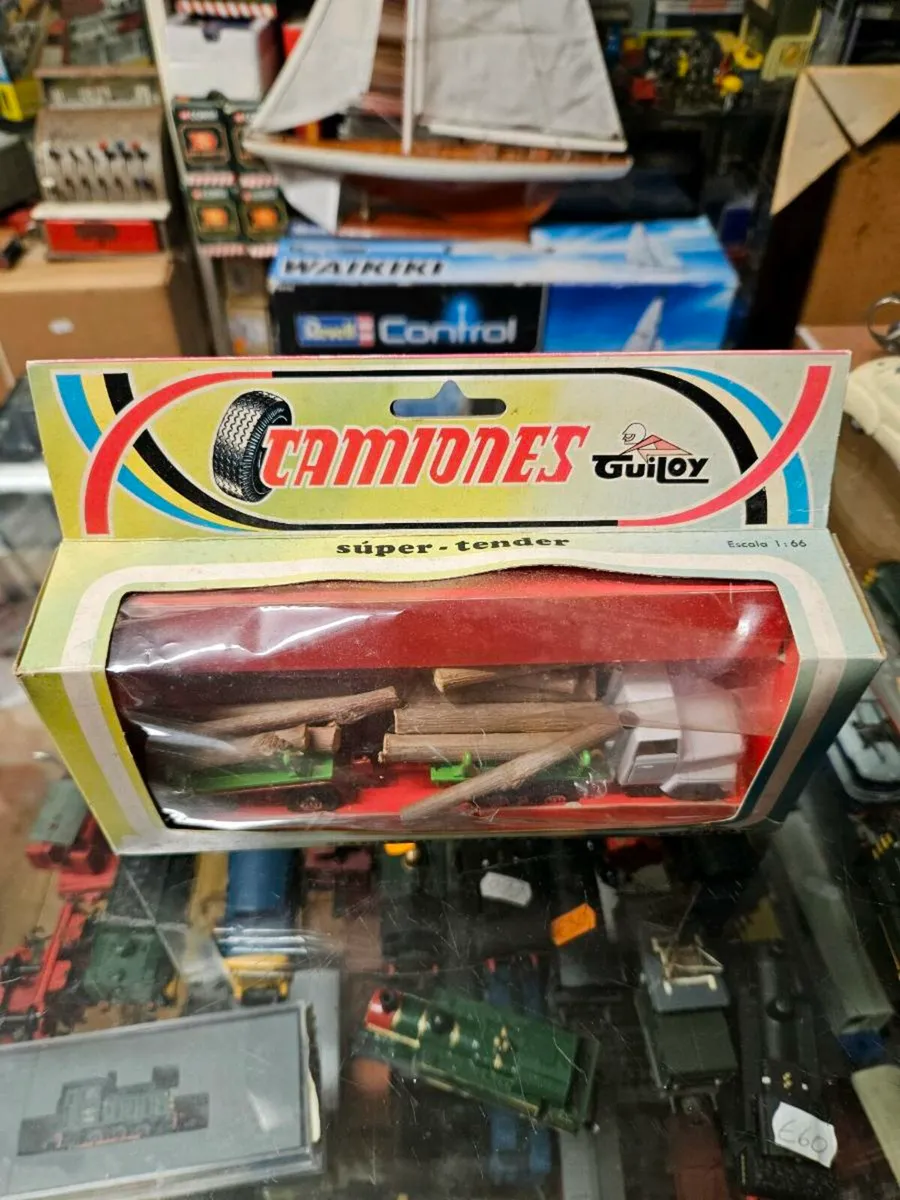 Corgi Guiltoy Scania Logging Truck Trailer Load - Image 4