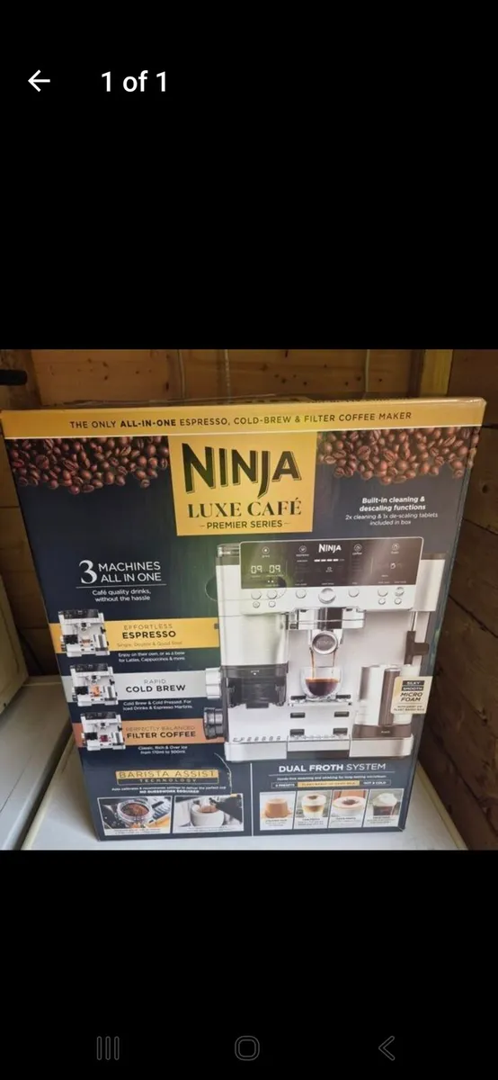 Ninja coffee machine