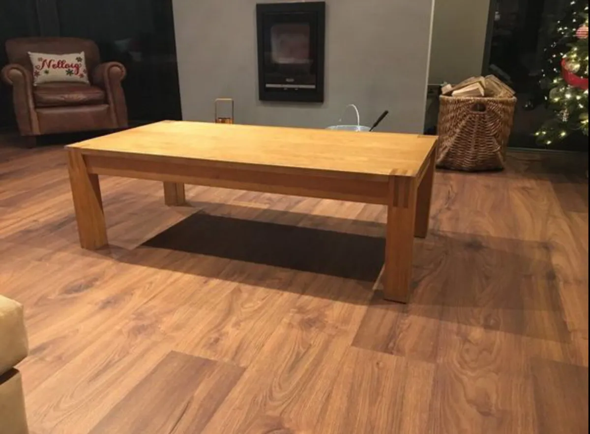 Oak Coffee Table - Image 1
