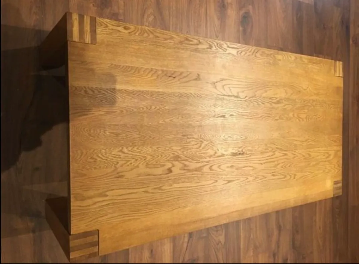 Oak Coffee Table - Image 3