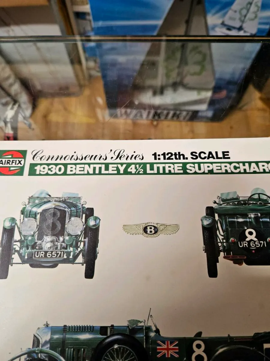 Vintage Airfix Instruction Manual for Bentley 1:12 - Image 2