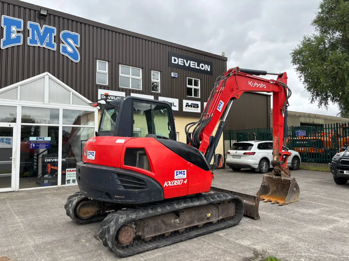2014 Kubota KX080-4 - Image 2
