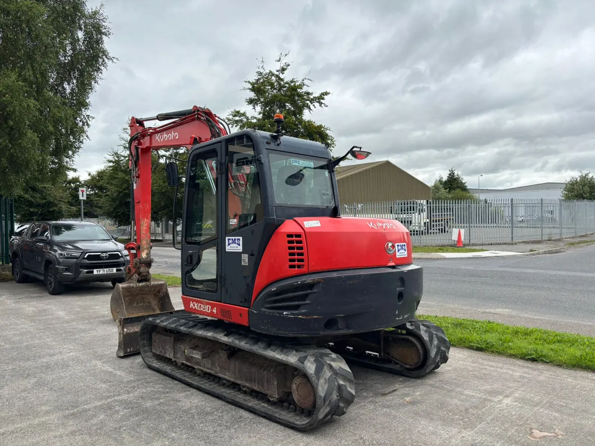 2014 Kubota KX080-4 - Image 4