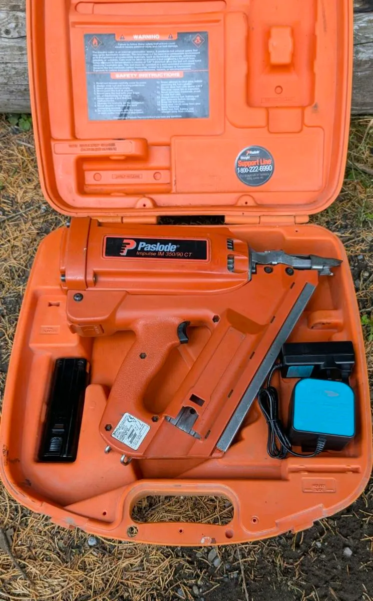 Paslode IM350 1st Fix Nail Gun Kit - Fully Service - Image 1