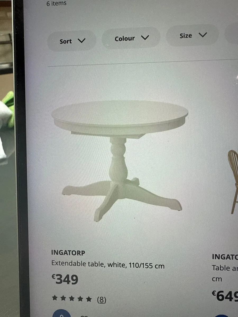 Round Extendable Dining Table - Image 3
