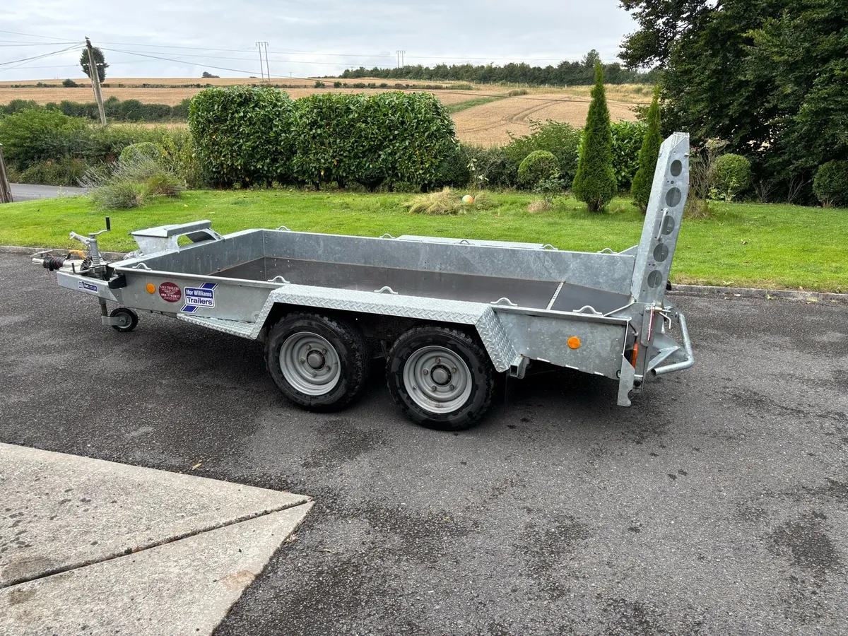 Ifor Williams plant trailer - Image 2