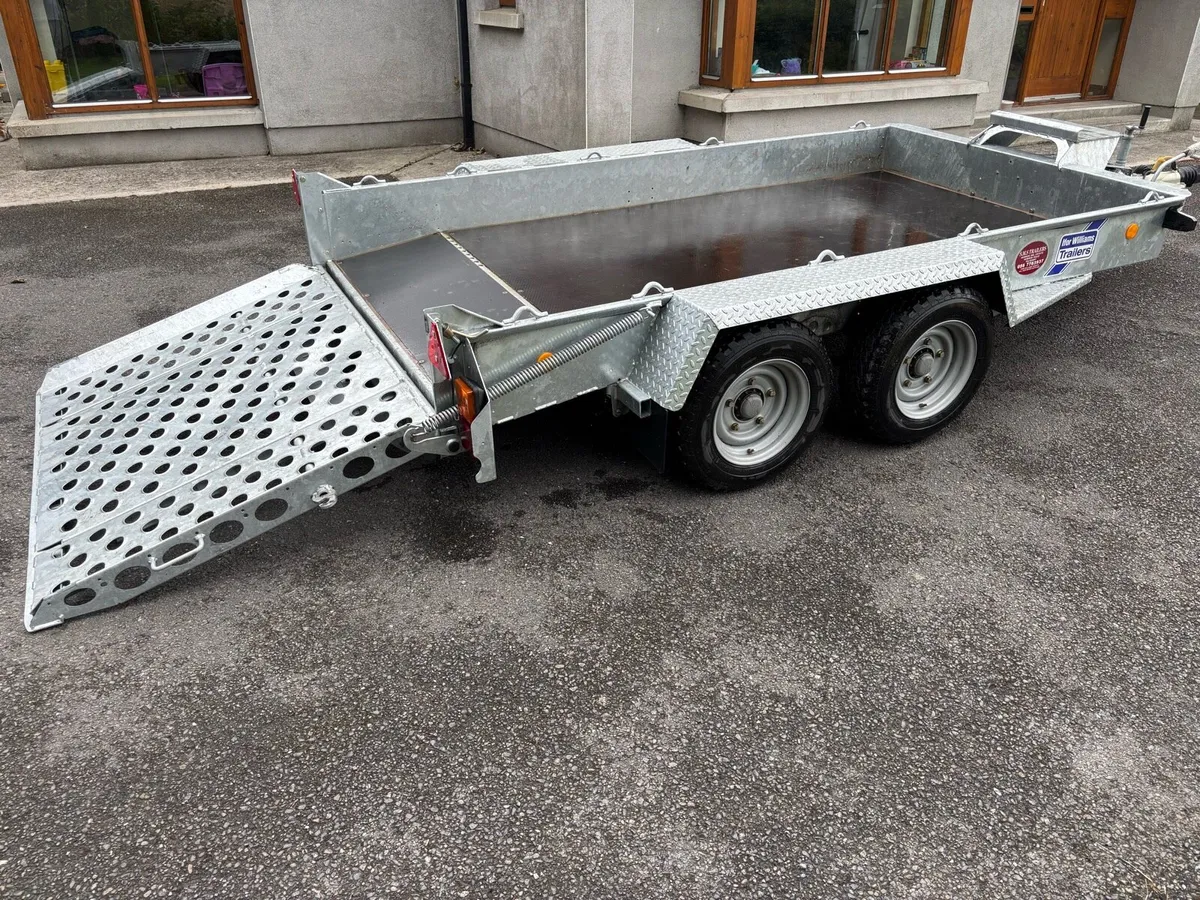 Ifor Williams plant trailer - Image 4