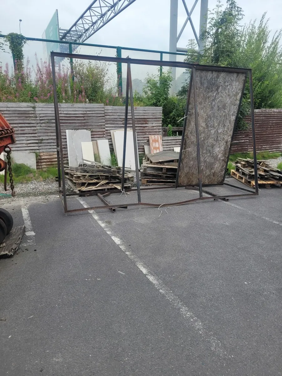 Large Metal Signage Frame