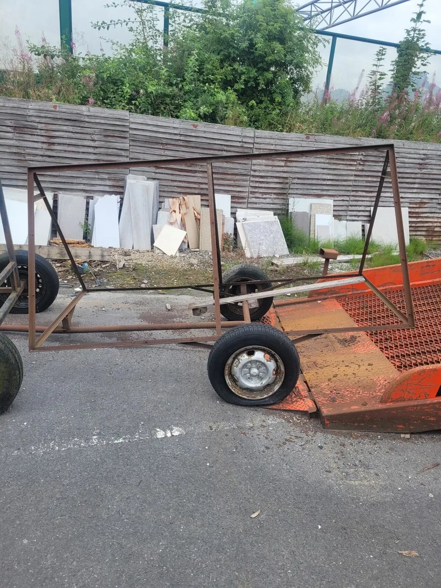 Metal Signage Framed Trailer