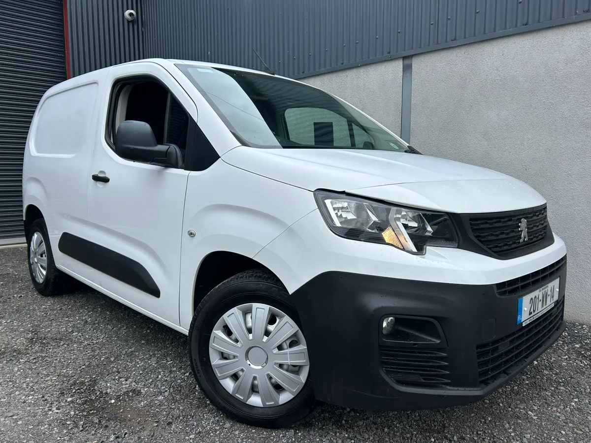2020 Peugeot Partner - A/c + Towbar - NO VAT - Image 1