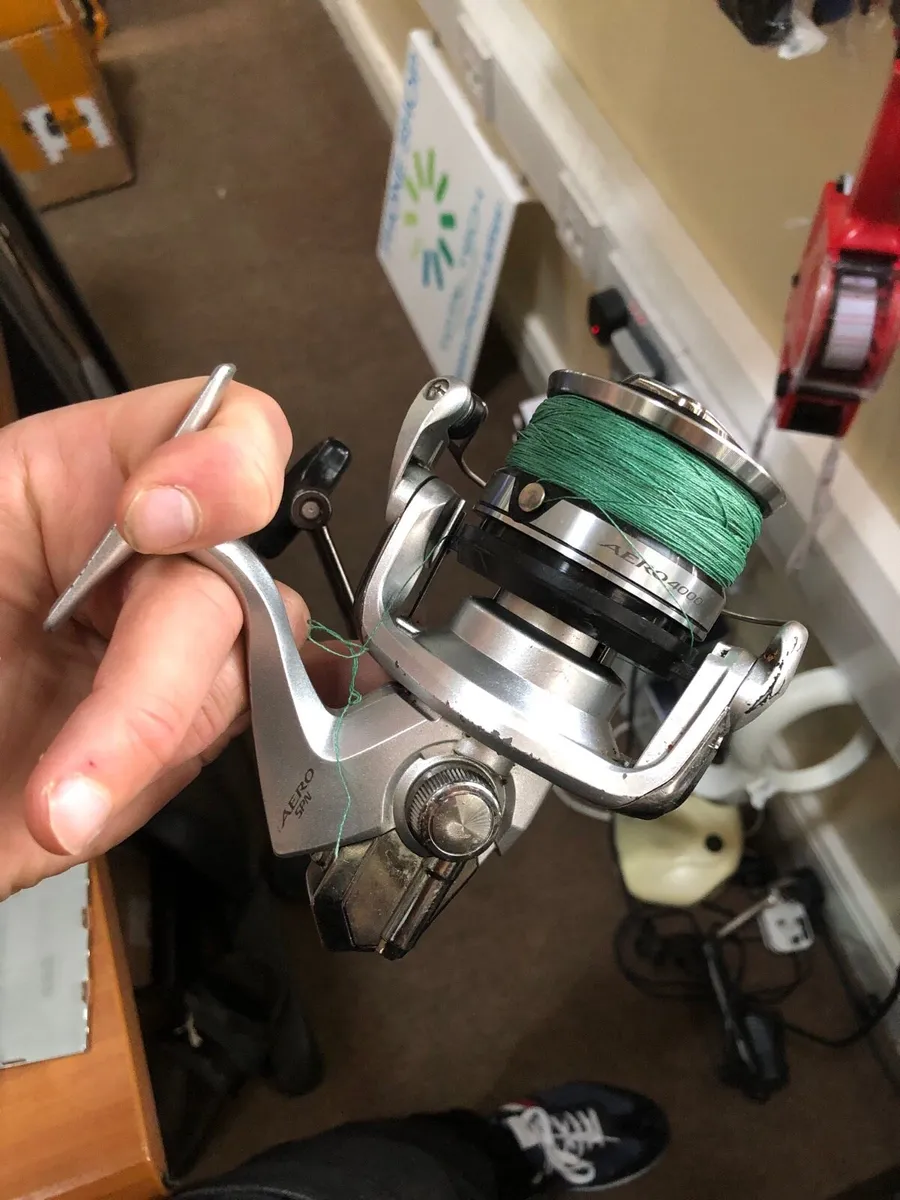 Shimano Aero 4000FA Spin Fishing Reel - Image 1