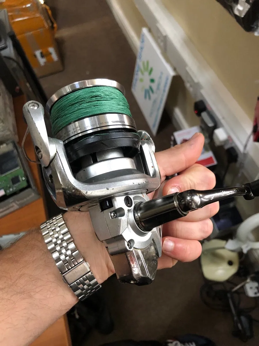 Shimano Aero 4000FA Spin Fishing Reel - Image 4