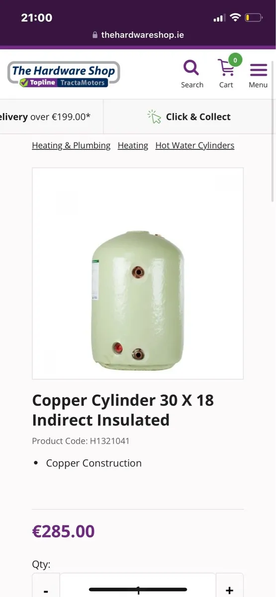 Copper Tank (Used) - Image 3