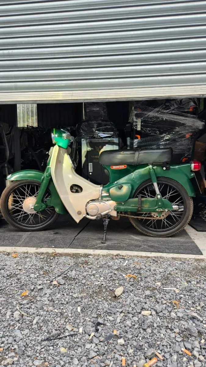 1970 HONDA 50 C IN RARE ORIGINAL GREEN HISTORIC - Image 1