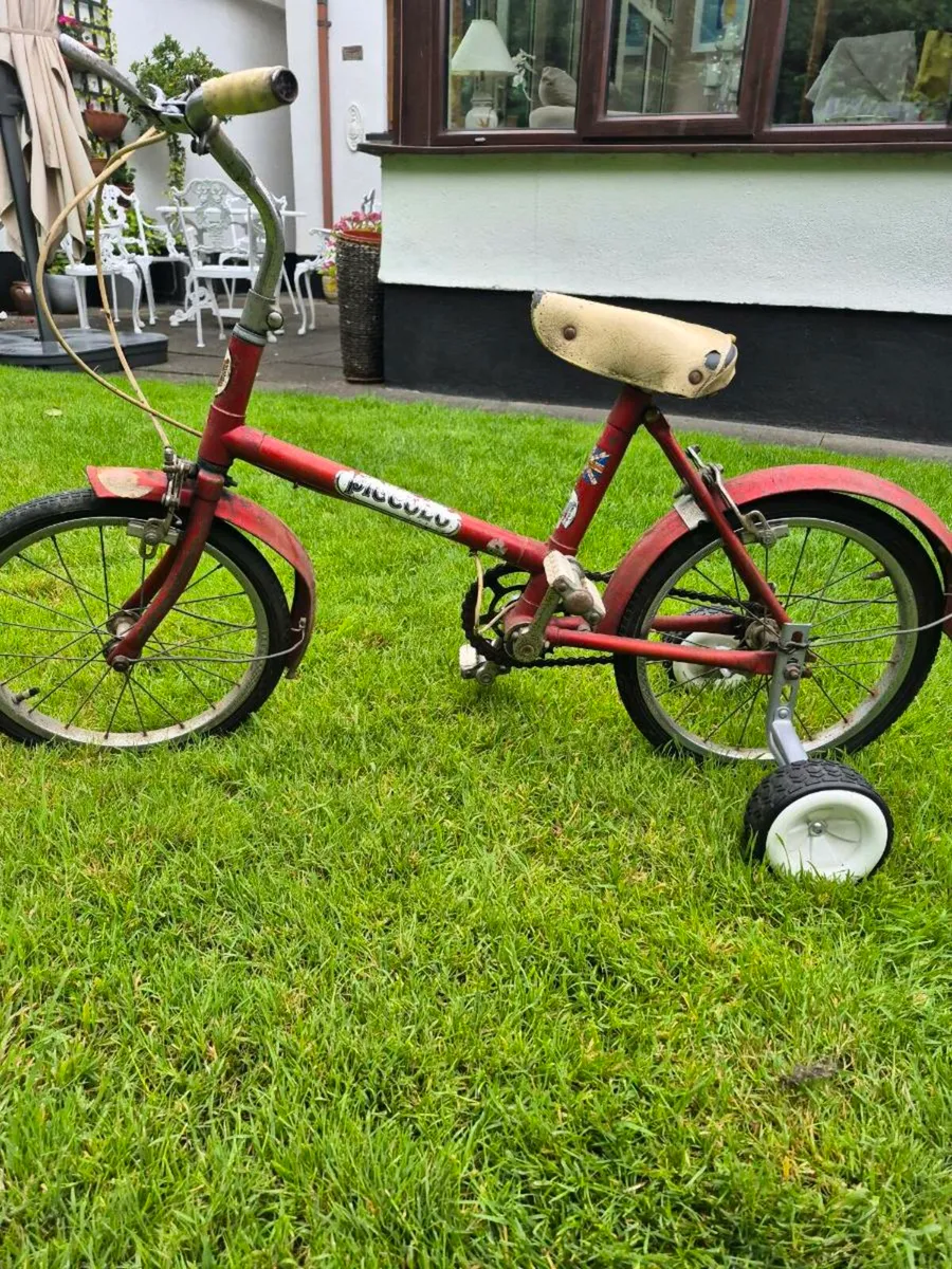 Vintage piccolo kids bicycle" - Image 1