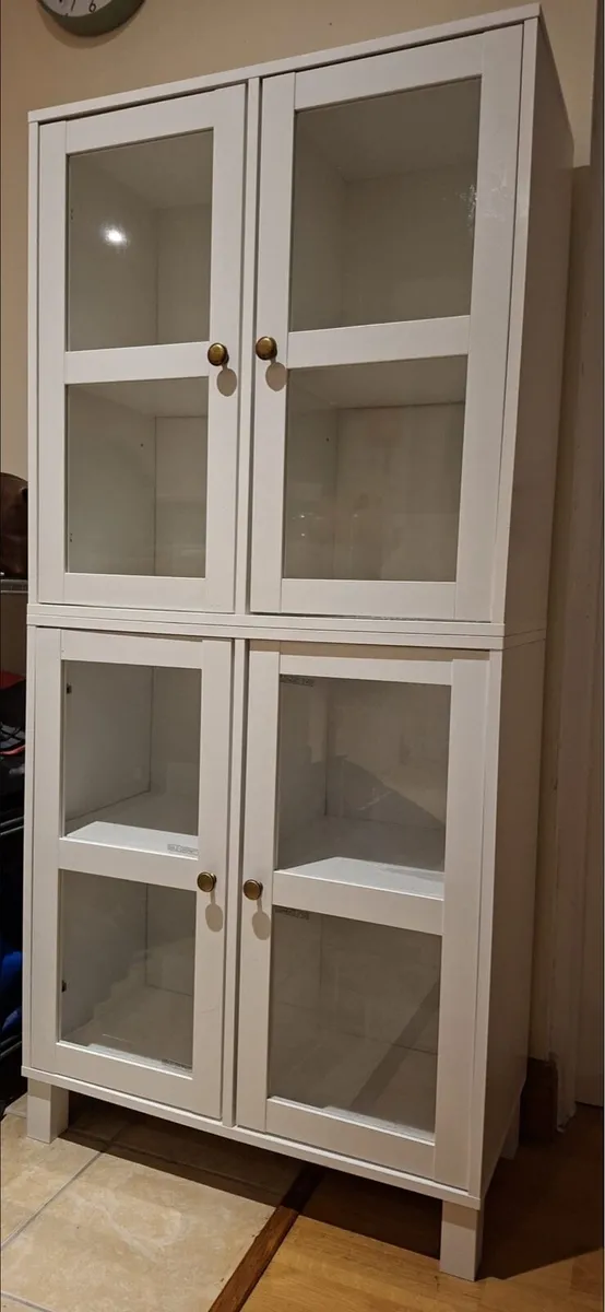 White Storage Cabinets - Image 2