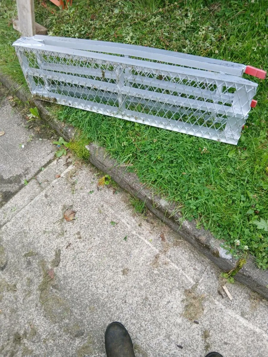 Aluminium loading ramps foldable7ft 3 - Image 2