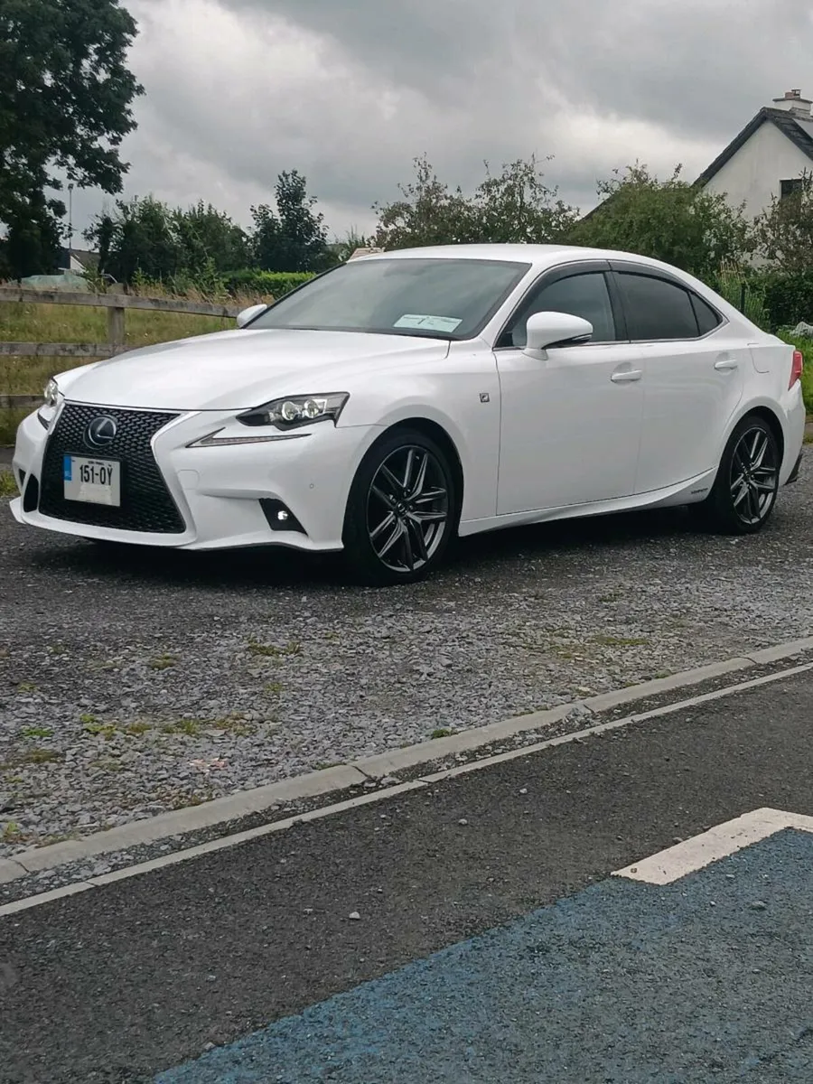 LEXUS IS300H F SPORT 2015 PEARL - Image 3