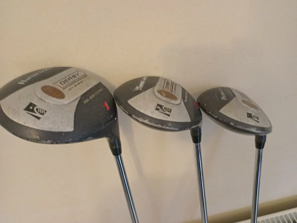 Howson golf Driver. 3 wood. 5 wood. Right handed. - Image 3