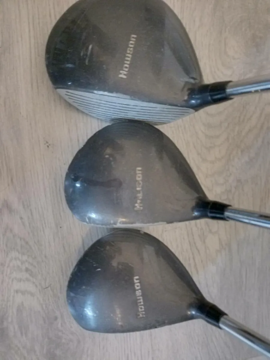 Howson golf Driver. 3 wood. 5 wood. Right handed. - Image 4