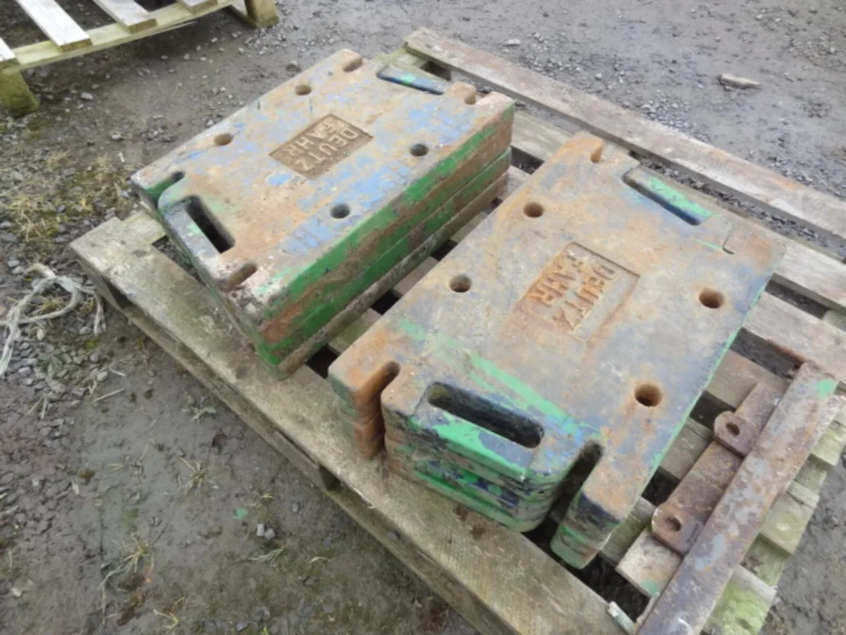 Deutz Fahr Belly Tractor Weights - Image 3