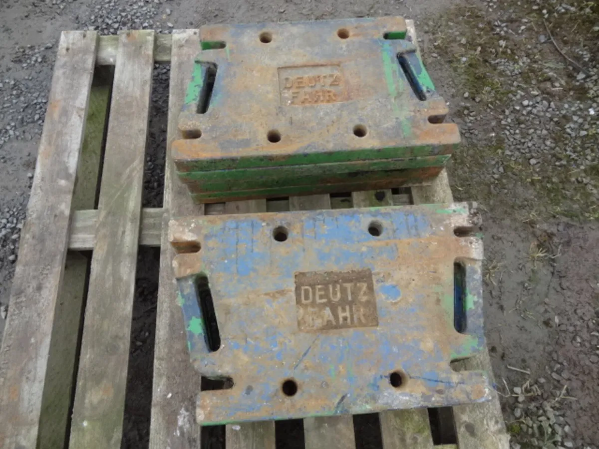 Deutz Fahr Belly Tractor Weights - Image 1