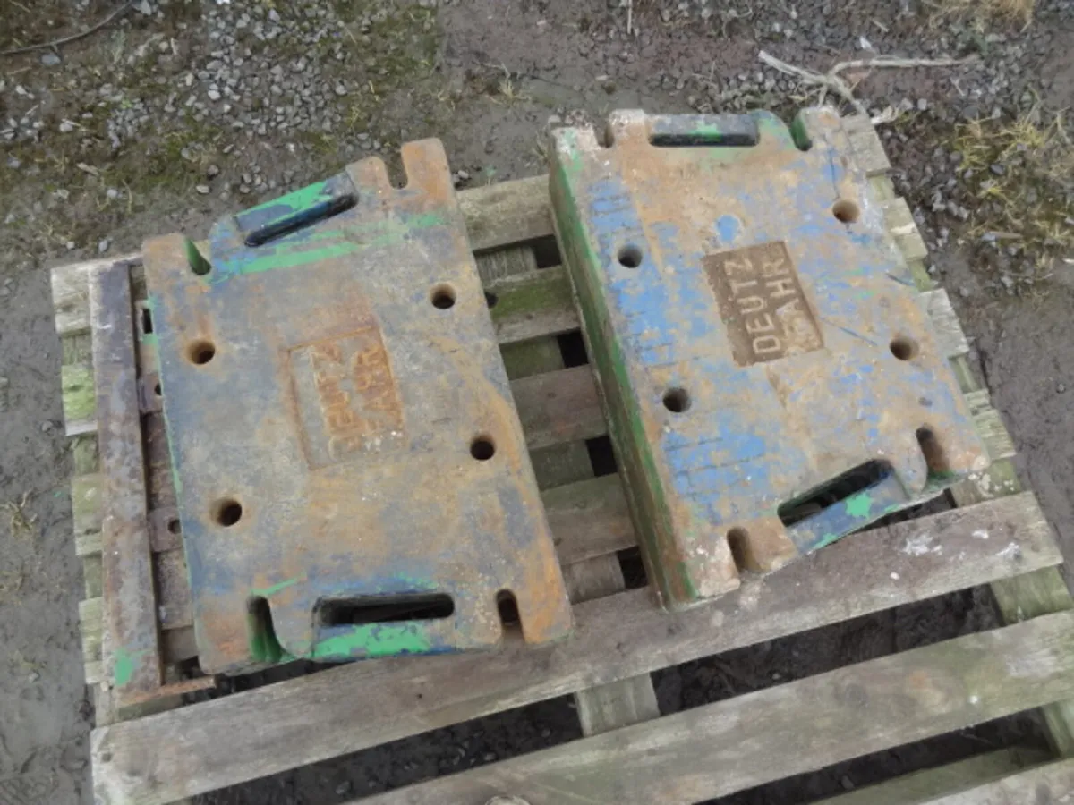 Deutz Fahr Belly Tractor Weights - Image 2