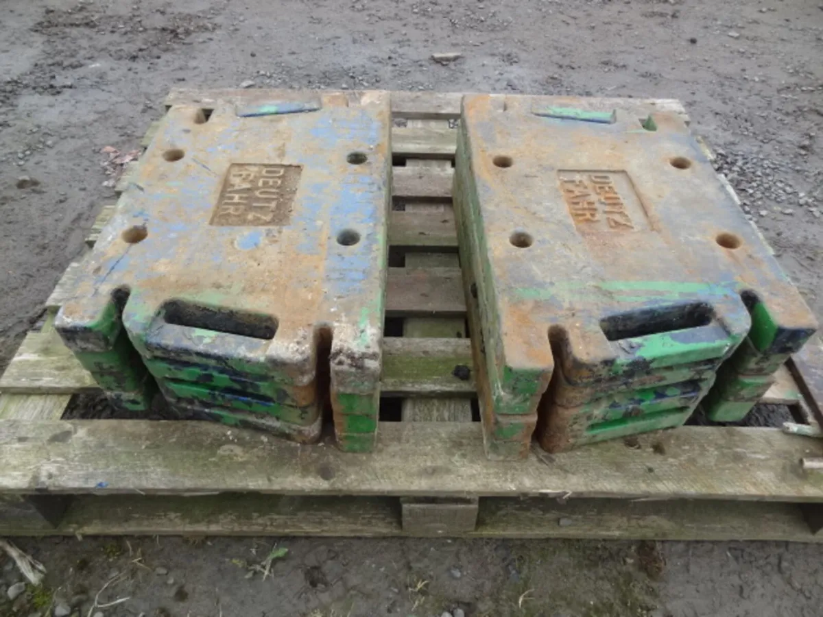 Deutz Fahr Belly Tractor Weights - Image 4