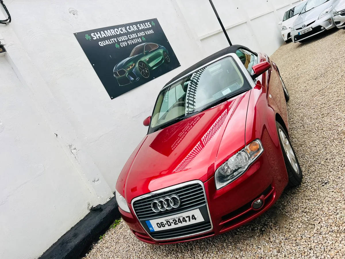 2006 Audi A4 1.8 T Cabriolet *only 48000k* - Image 1