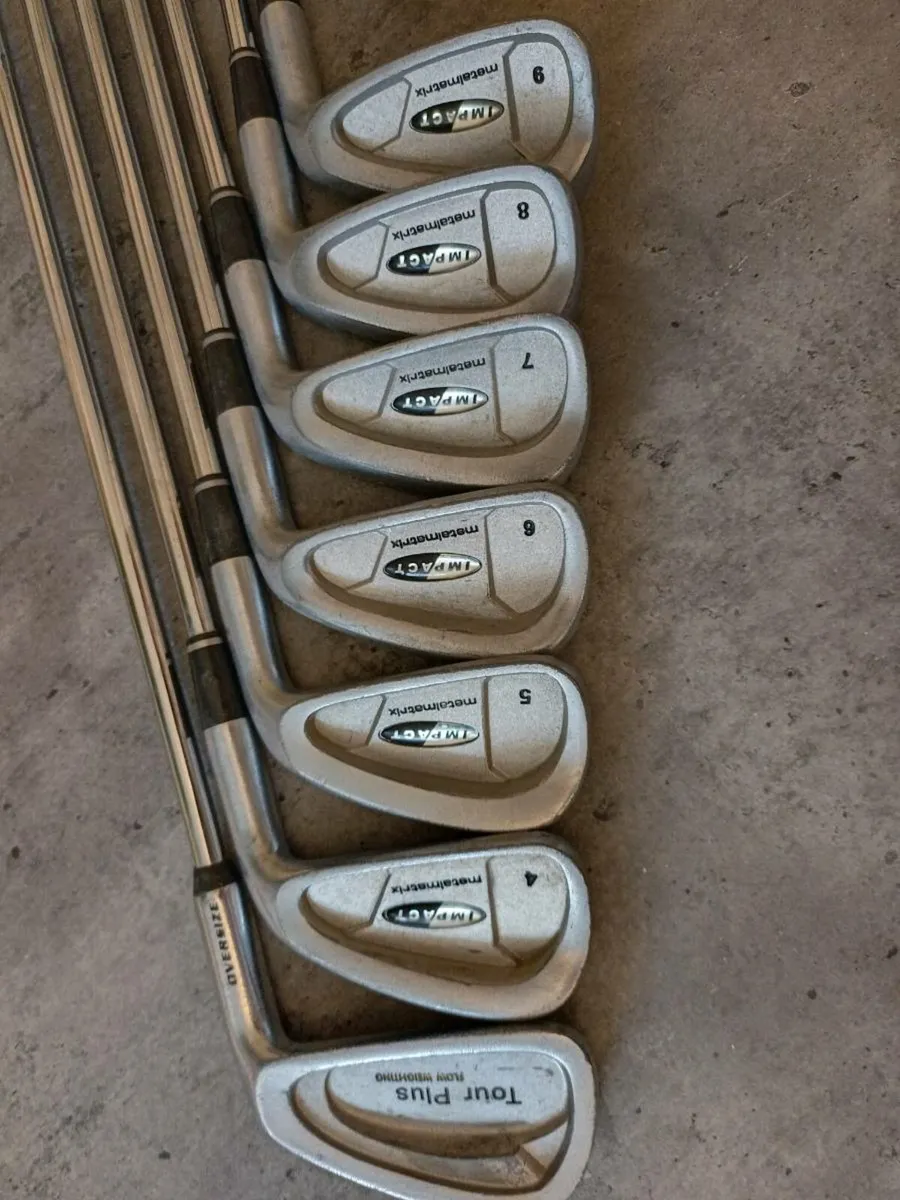 Vantage golf irons. Right handed clubs. - Image 2