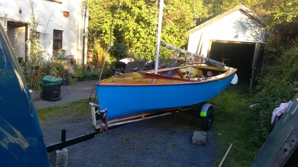 GP14  Sailing boat -Dinghy. - Image 1