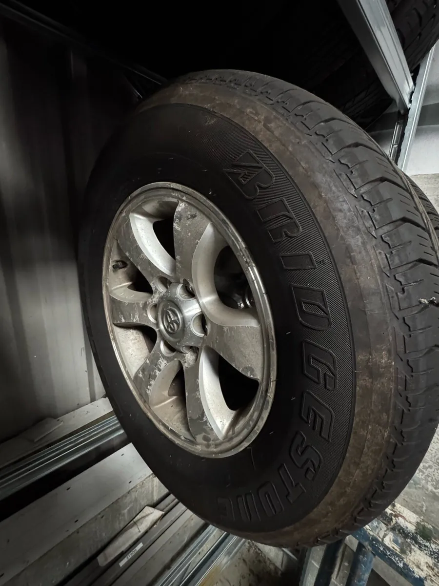 Landcruiser Alloy Wheels and Tyres - Image 1