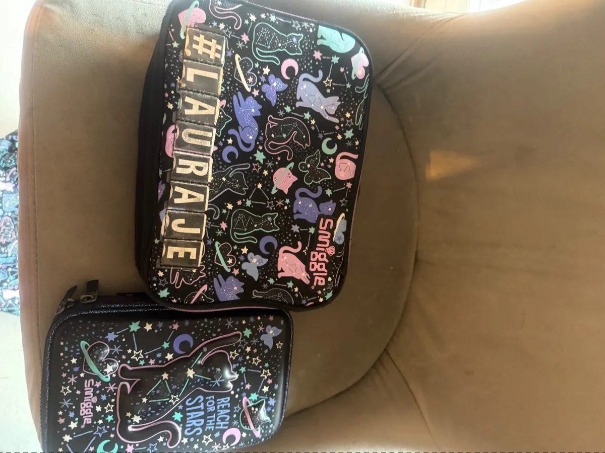 Smiggle Backpack + lunch bag + pencil case - Image 2