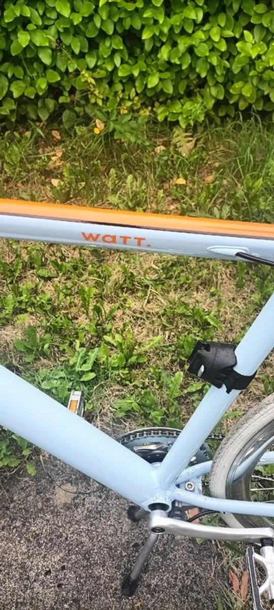 2024 Watt New York Electric Single Speed City Bike, Blue Edition 59cm (Rider height 178 - 196 cm) - Image 2