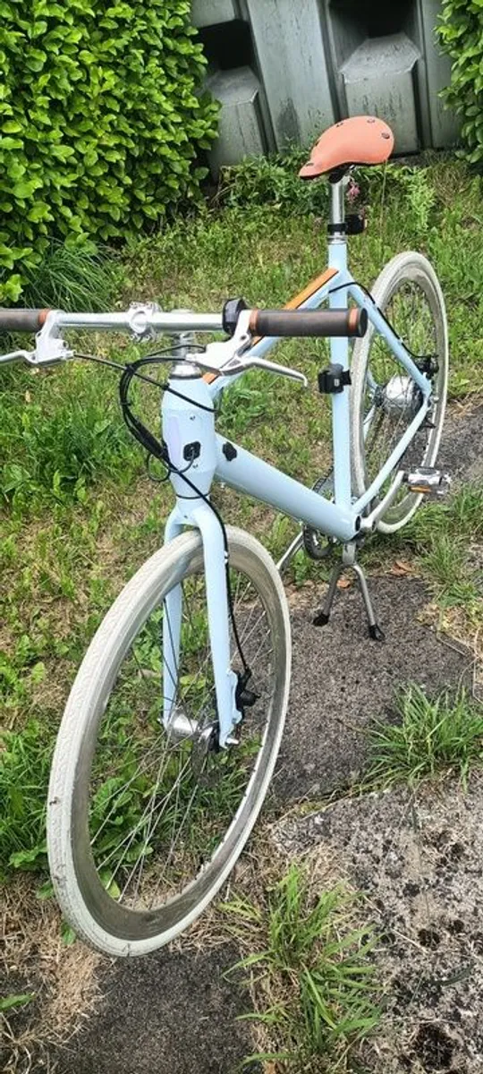 2024 Watt New York Electric Single Speed City Bike, Blue Edition 59cm (Rider height 178 - 196 cm) - Image 3