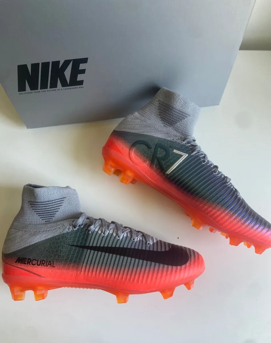 NIKE MERCURIAL ELITE FG CR7 LIMETED EDITION UK8.5 - Image 3