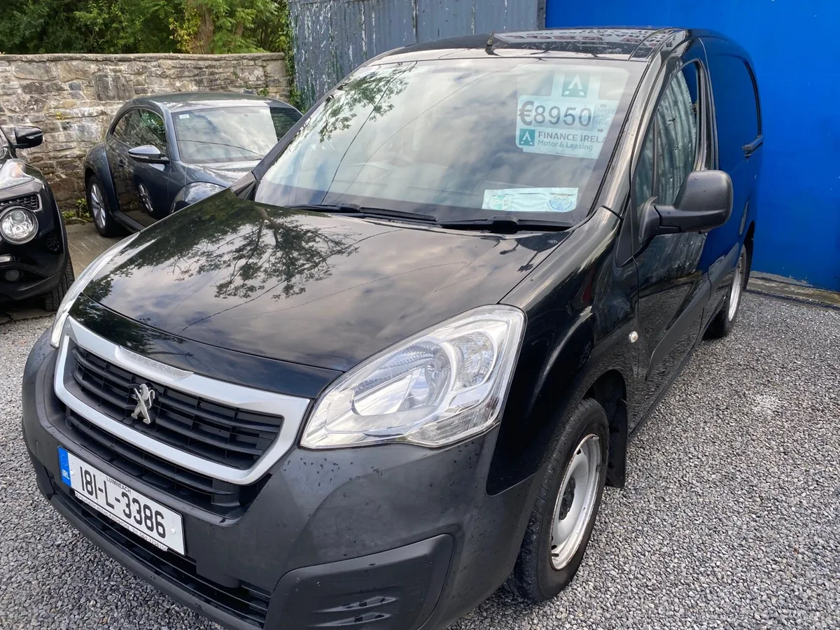 2018 PEUGEOT PARTNER 179KMS CVRT 7/26 TAXED 3/26