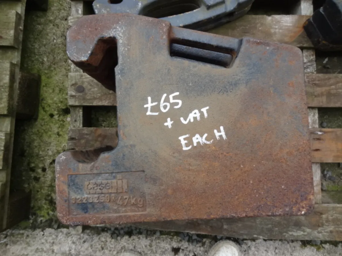 Case 47KG Suitcase Tractor Weights - Image 1