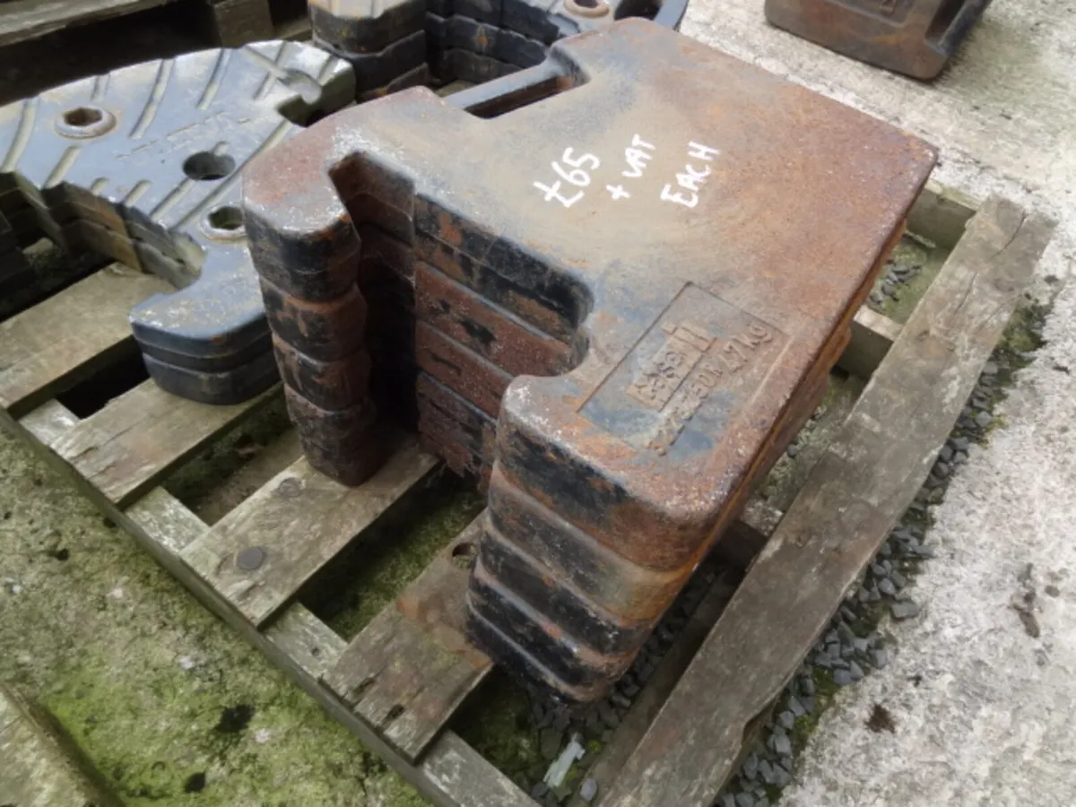 Case 47KG Suitcase Tractor Weights - Image 2