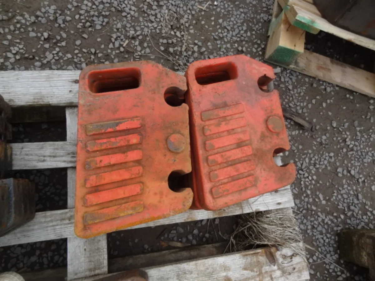 David Brown Suitcase Tractor Weights - Image 1