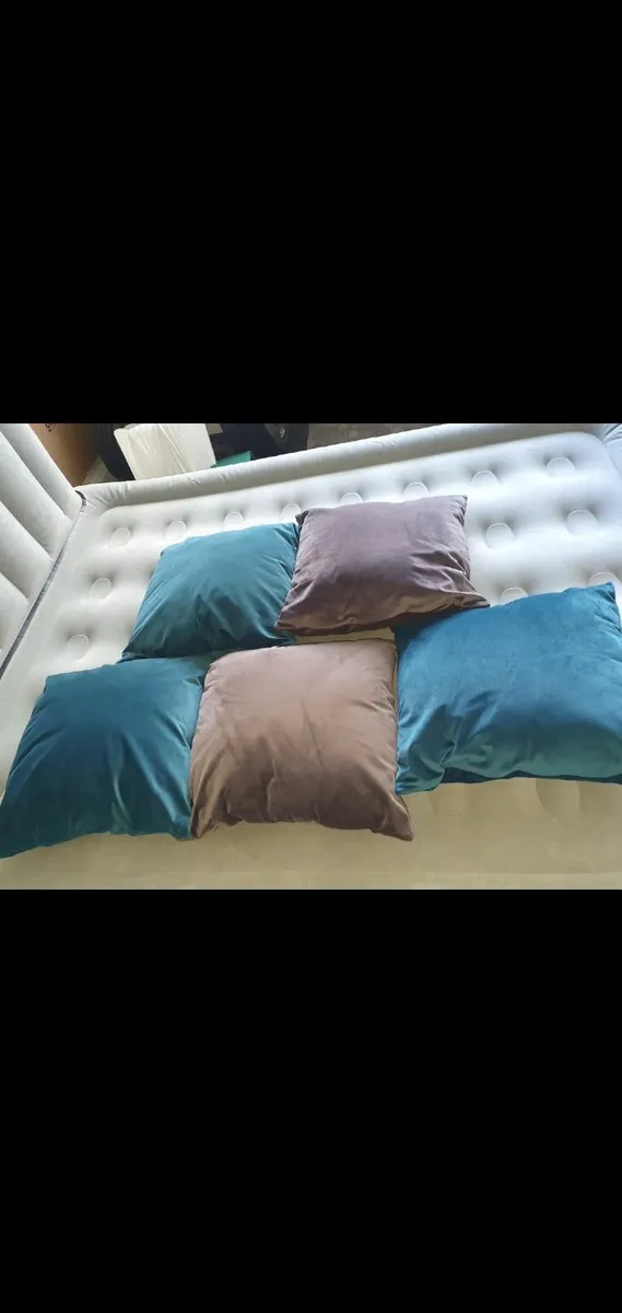 M&S velvet cushions