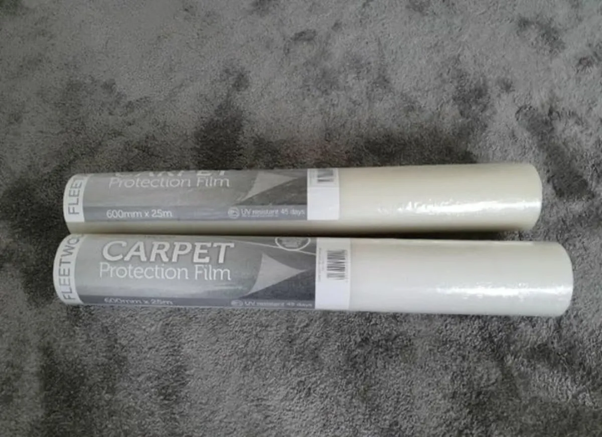 carpet protector x 2 rolls