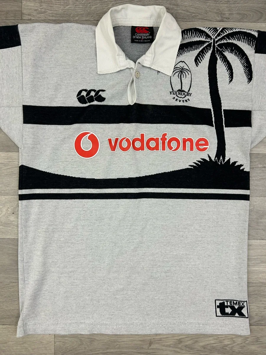 Vintage 2001 Fiji Rugby Sevens Temex Rugby Jersey - Image 2